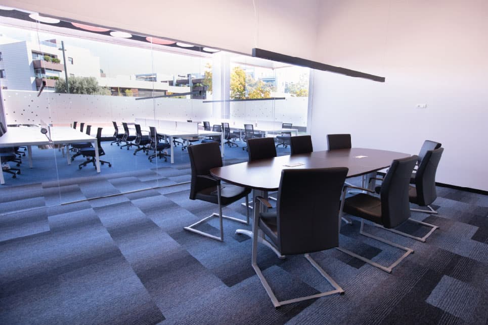 ampliación de oficinas sala de reuniones